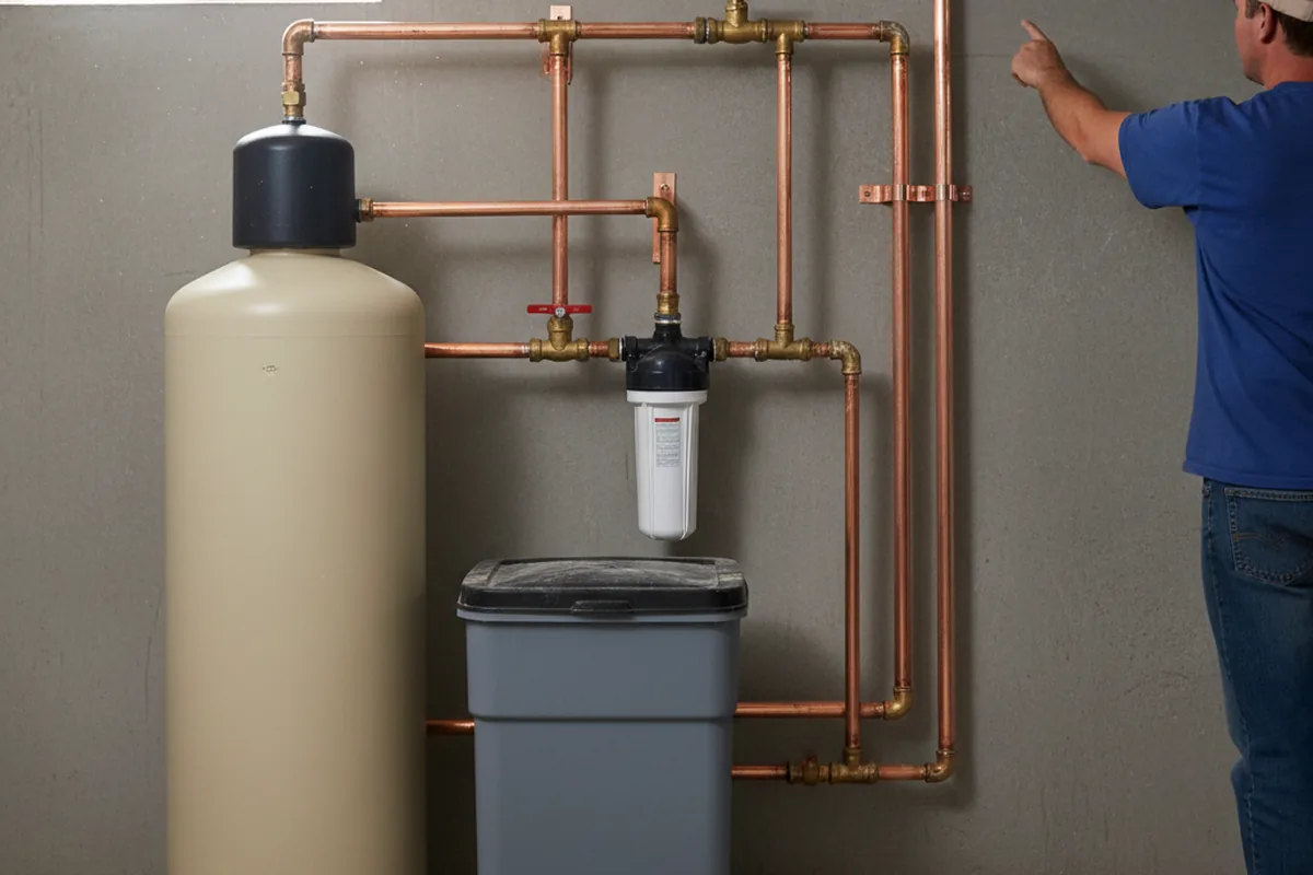 Whole-house water treatment system installed in Chandlerville